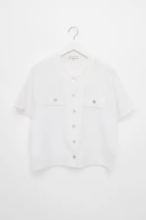 0055_CROP OVERSHIRT WITH MOTHER OF PEARL BUTTONS