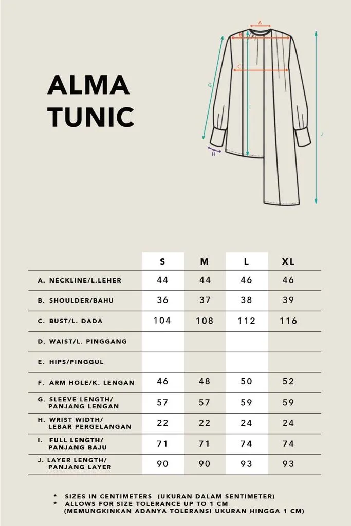 ALMA TUNIC PRISTINE