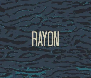 Art Gallery Camouflaged Ocean Rayon (1 Yard)