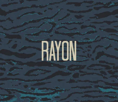 Art Gallery Camouflaged Ocean Rayon (1 Yard)