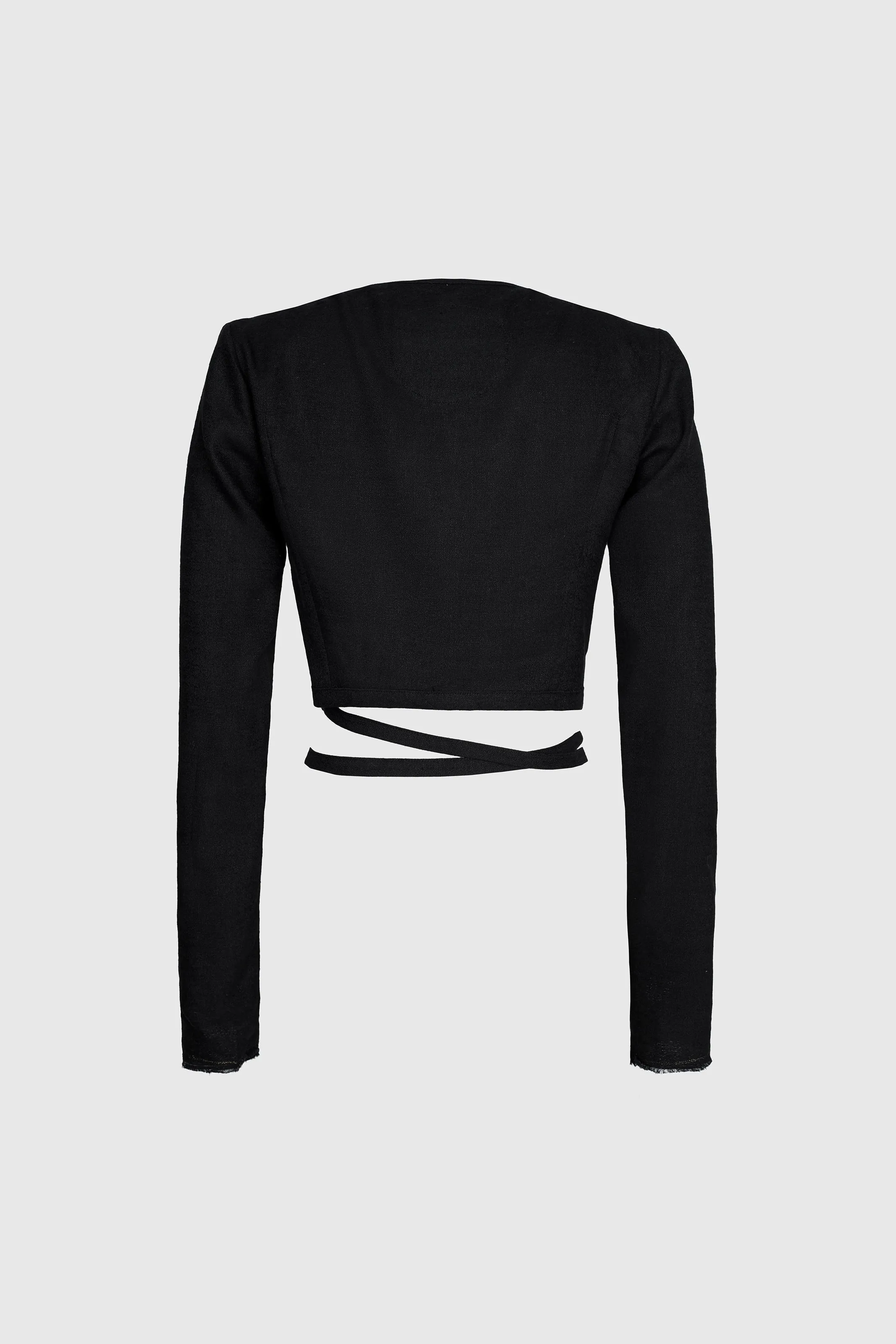 Black Bolero Top