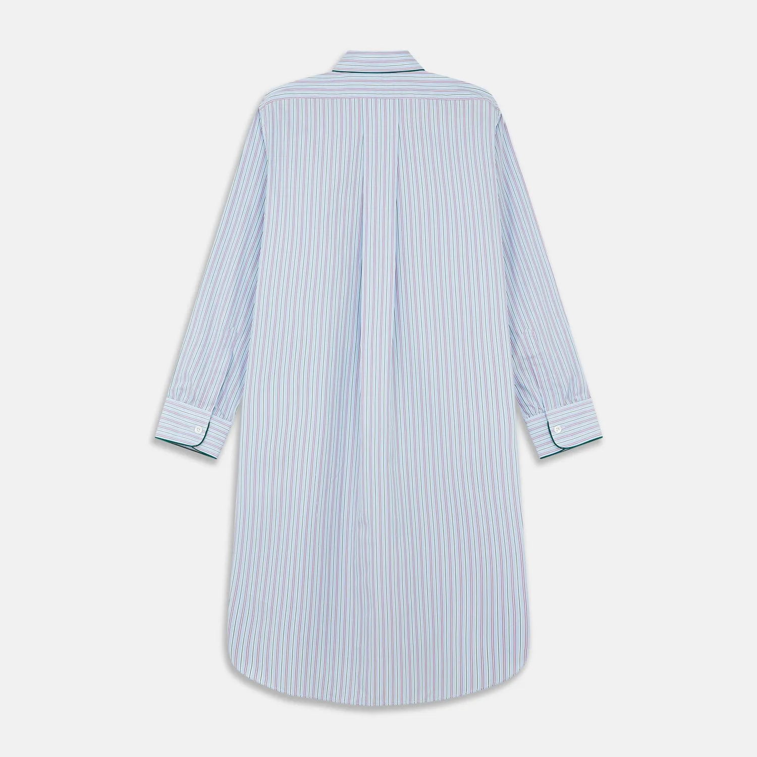 Blue, Purple & Green Stripe Nightshirt