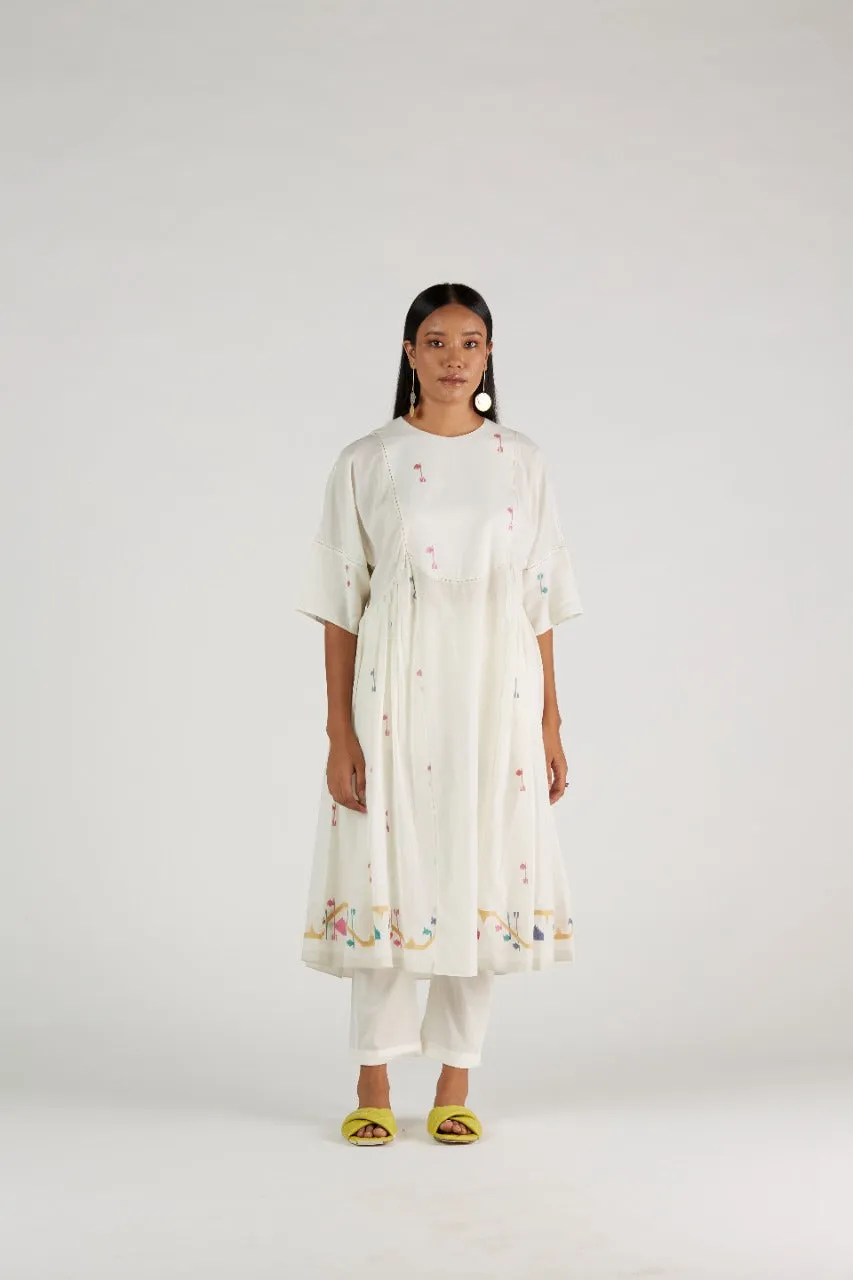 Chandani Jamdani Kurta