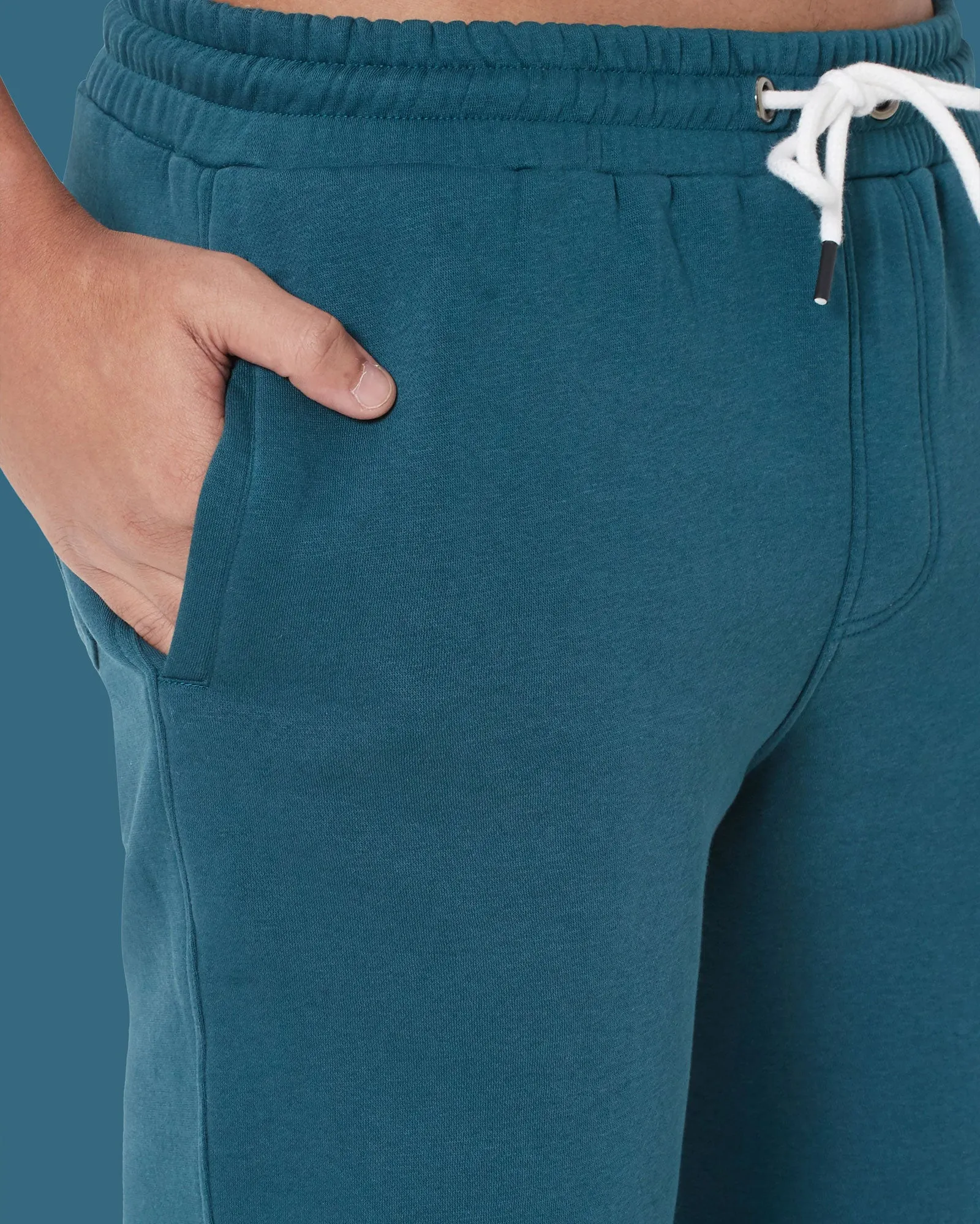 Classic Jogger: Deep Teal Blue