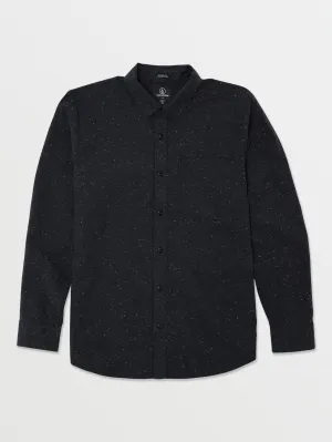 Date Knight Long Sleeve Shirt - Black