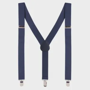 Designer Kidz - Bradley Boys Suspenders - Navy