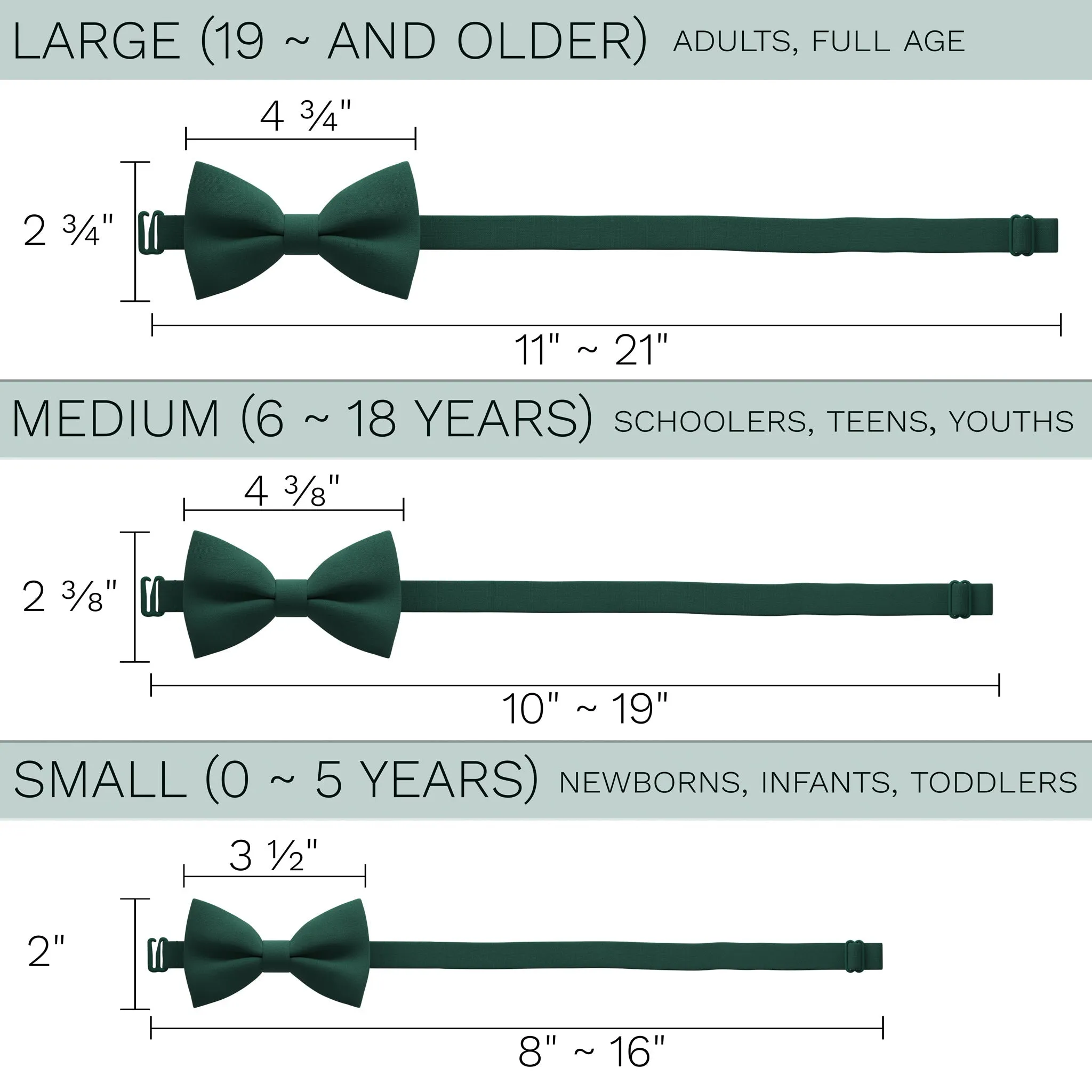 Emerald Green Bow Tie with Handkerchief Set