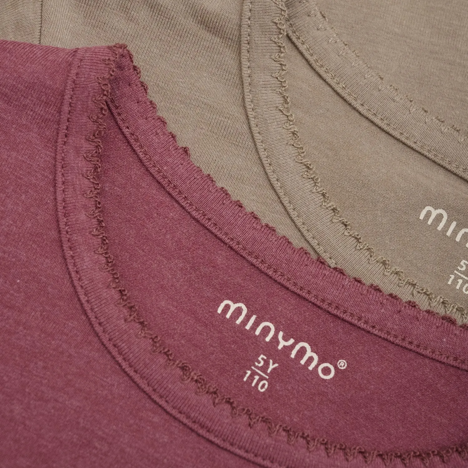 Minymo Apple Butter Basic 35 Blouse 2-pack