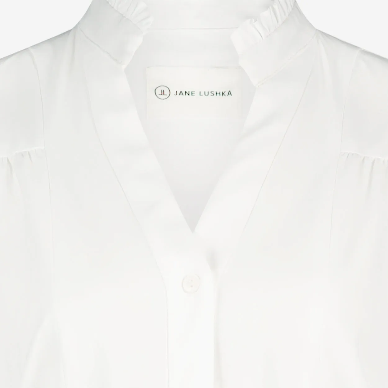 Olivia Blouse Technical Jersey | White