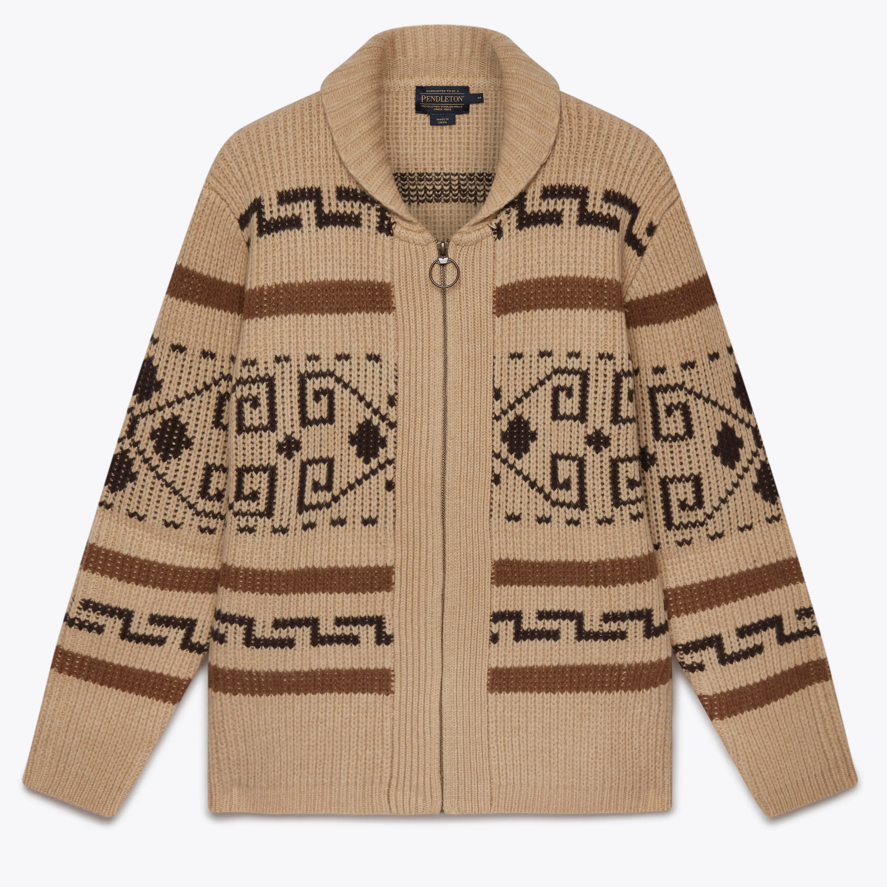 ORIGINAL WESTERLEY SWEATER - TAN & BROWN