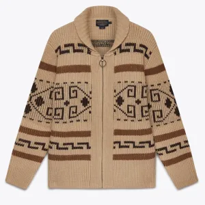 ORIGINAL WESTERLEY SWEATER - TAN & BROWN