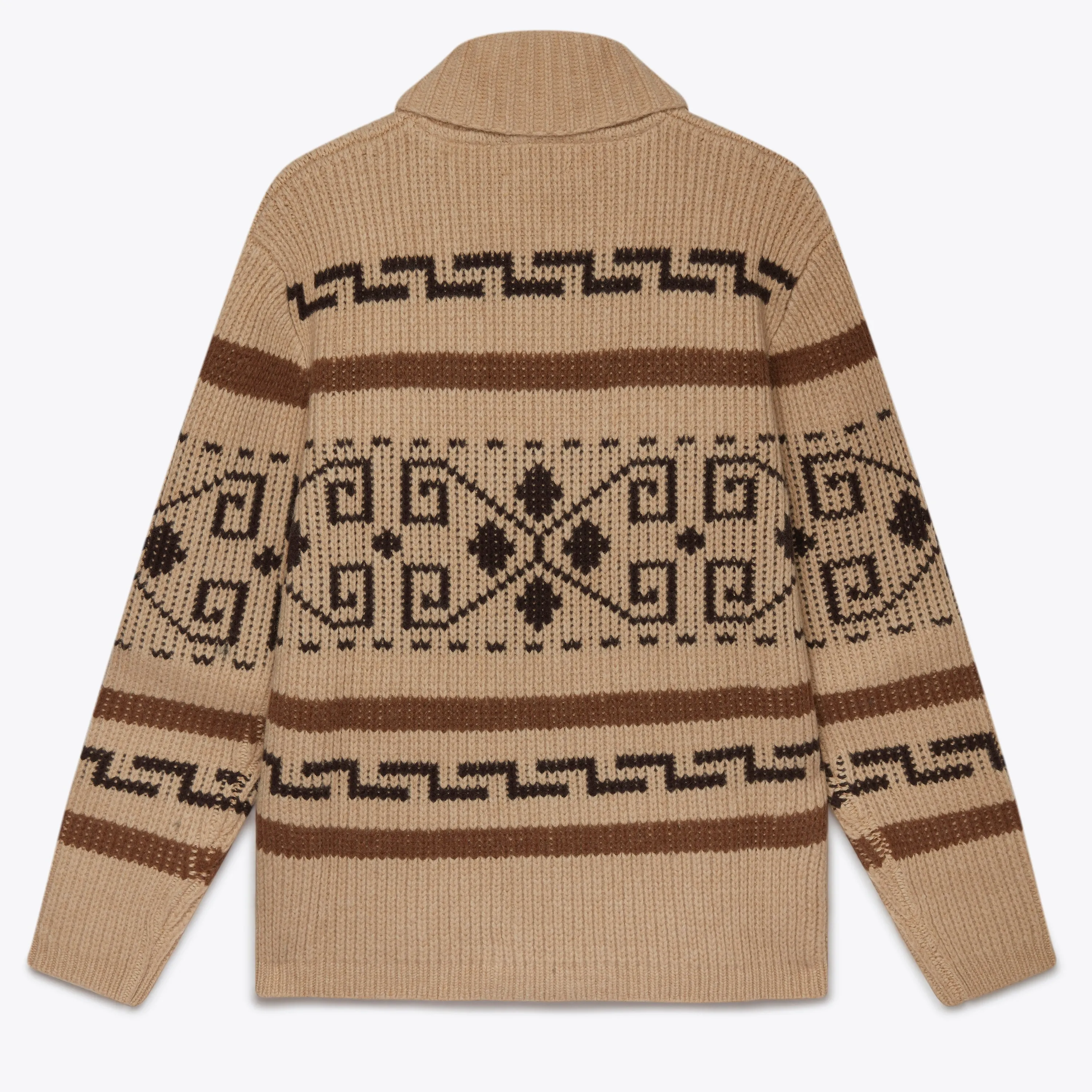 ORIGINAL WESTERLEY SWEATER - TAN & BROWN