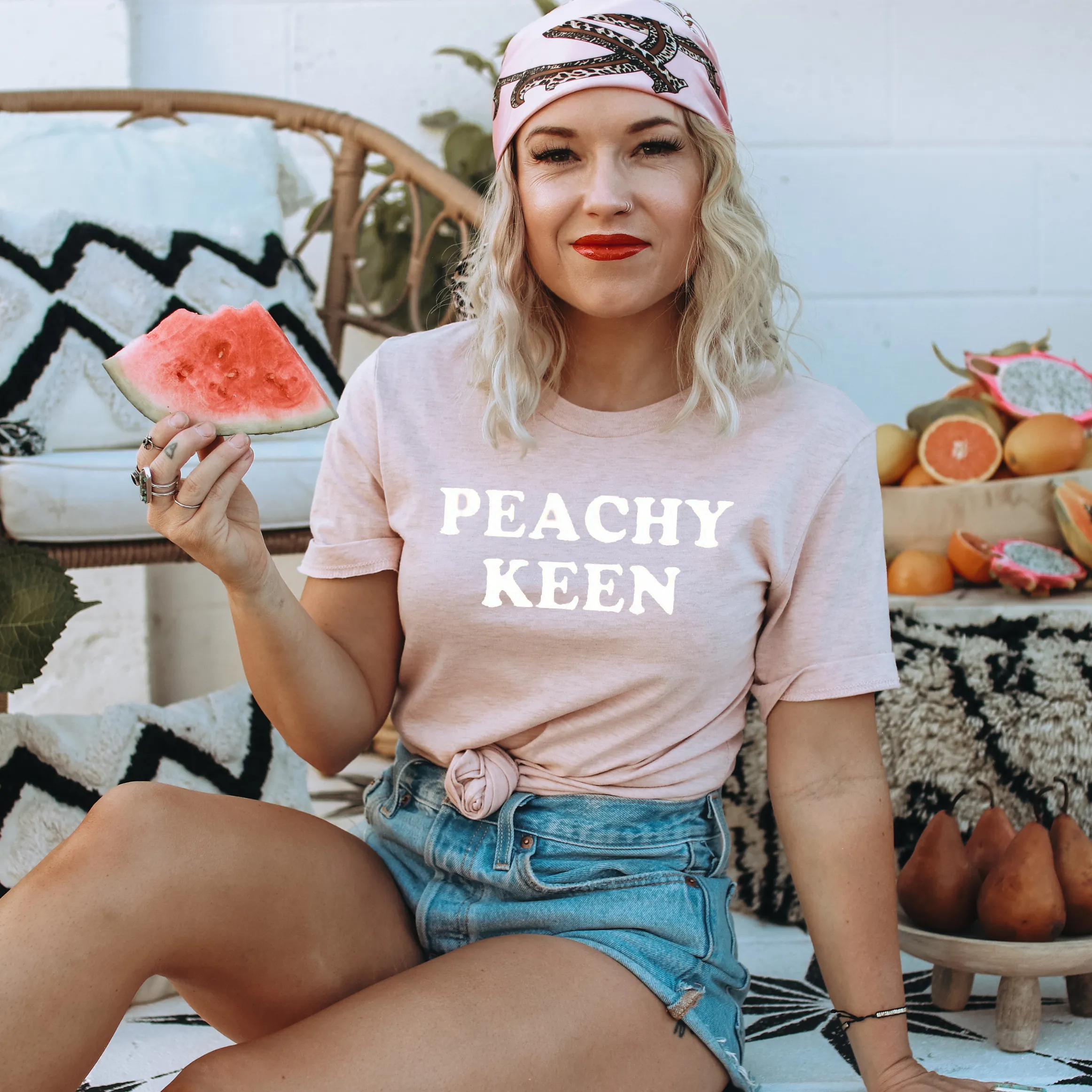 Peachy Keen Tee