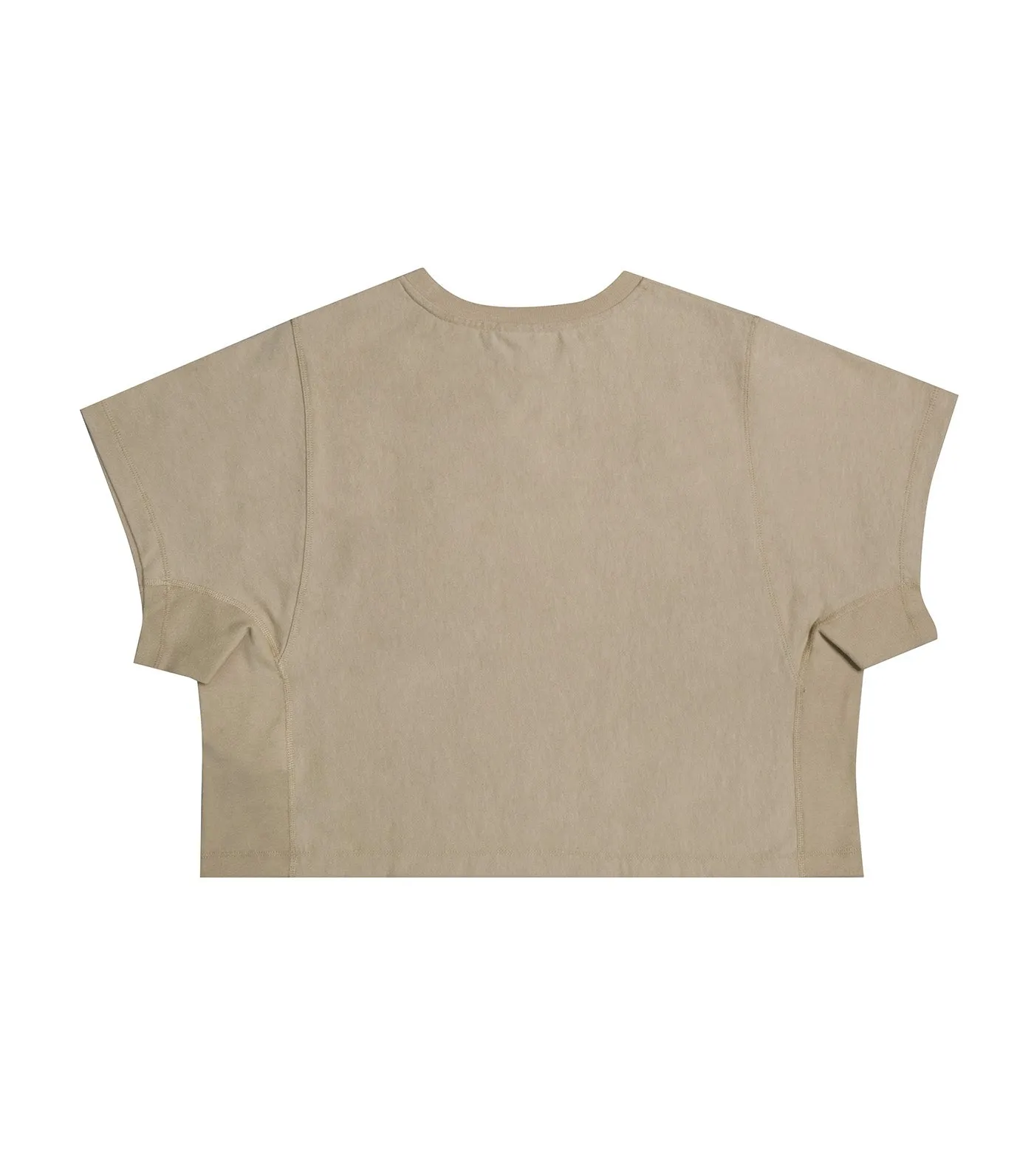 Reverse Weave® Short Sleeve T-Shirt Sesame Beige