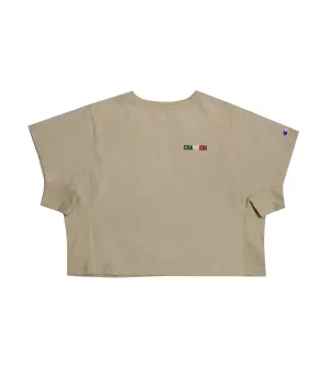 Reverse Weave® Short Sleeve T-Shirt Sesame Beige