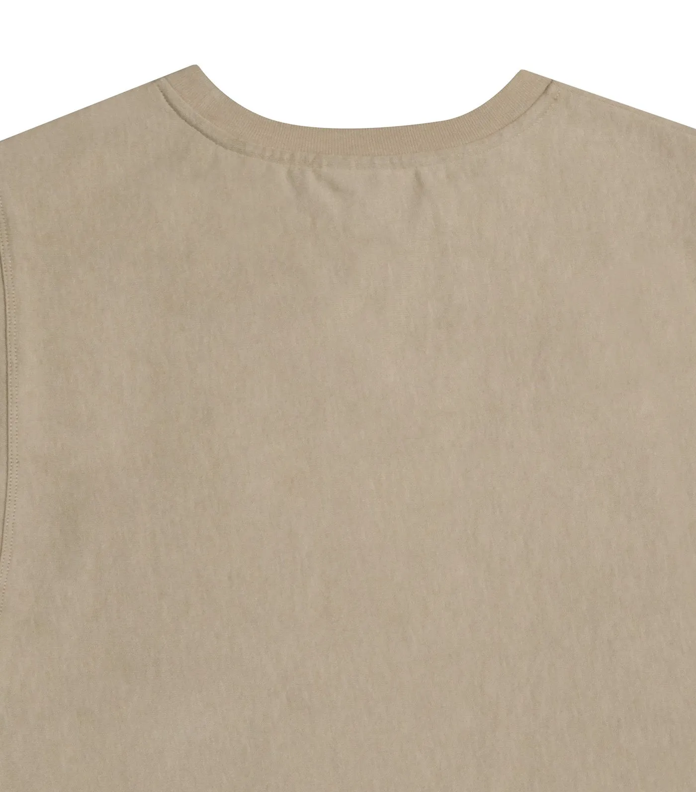 Reverse Weave® Short Sleeve T-Shirt Sesame Beige