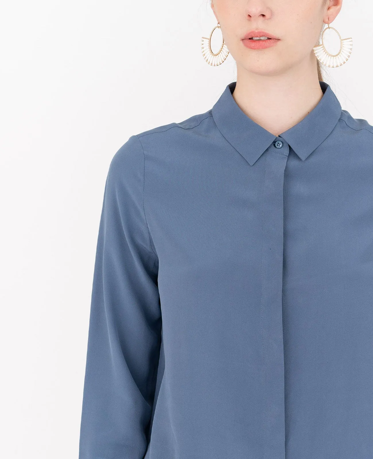 Silk Long Sleeve Shirt