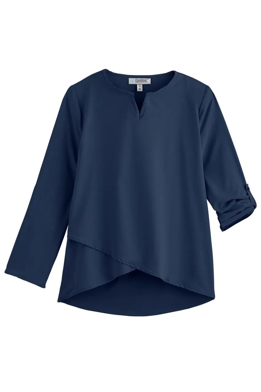 Women's Santa Barbara Tunic Top  |  Navy