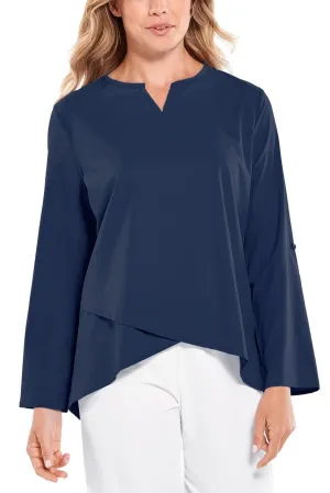 Women's Santa Barbara Tunic Top  |  Navy