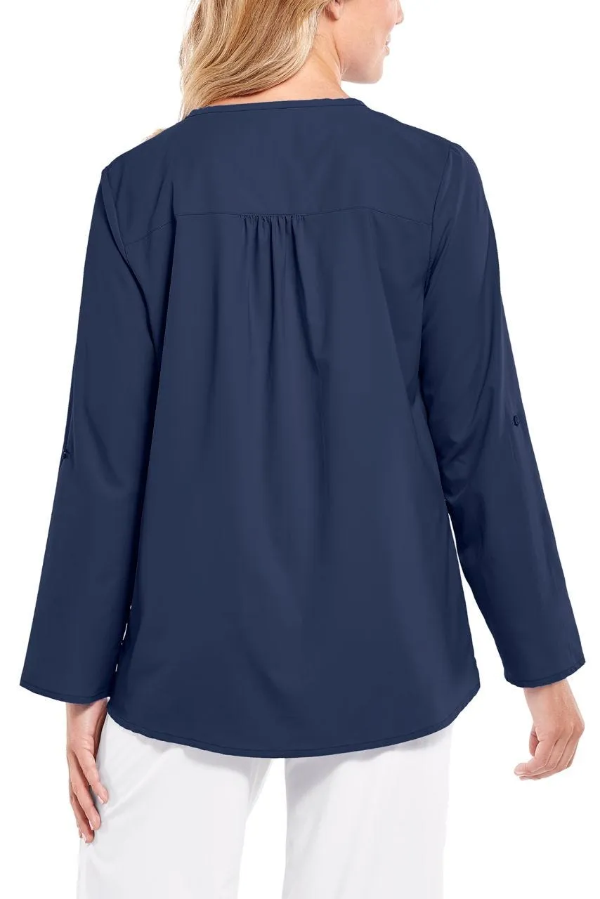 Women's Santa Barbara Tunic Top  |  Navy