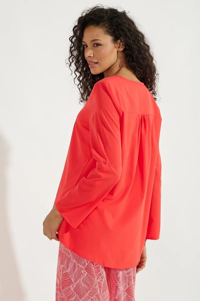 Women's Santa Barbara Tunic Top  |  Radiant Red