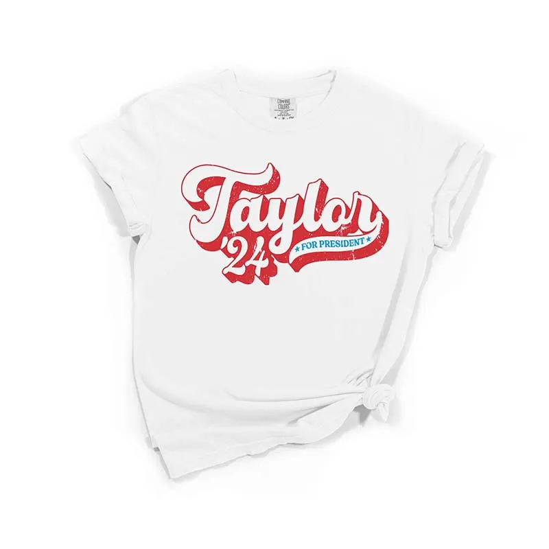 Youth Taylor For President Short Sleeve T-Shirt